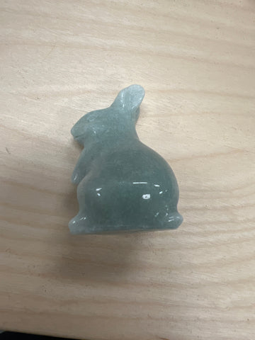 Green Aventurine Bunny