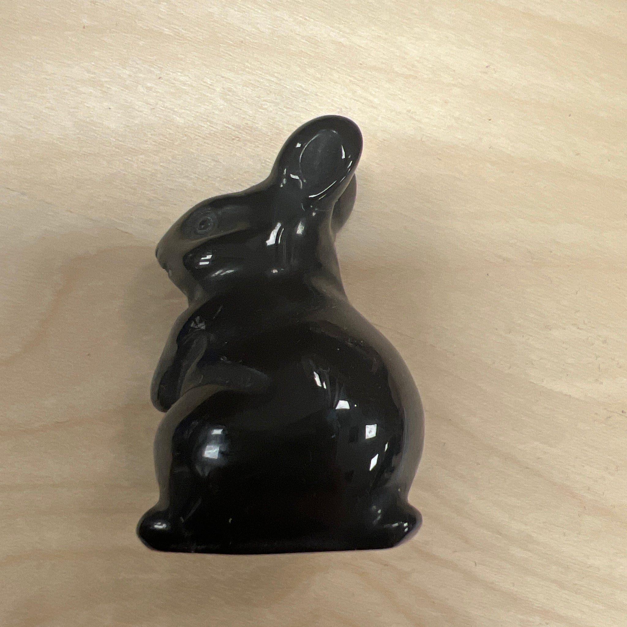 Black Obsidian Bunny