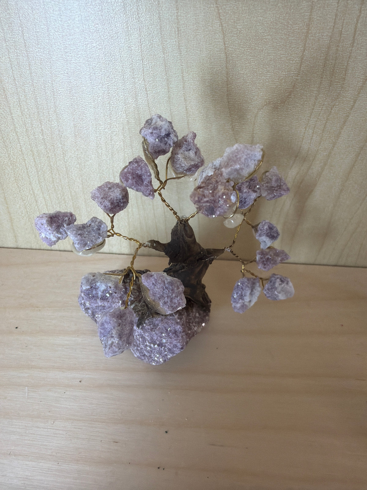 Miniárboles de chakras de cristal