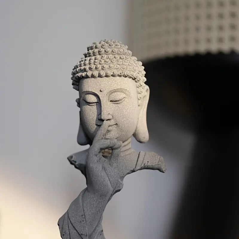 Estatua de Buda - "El silencio es oro"