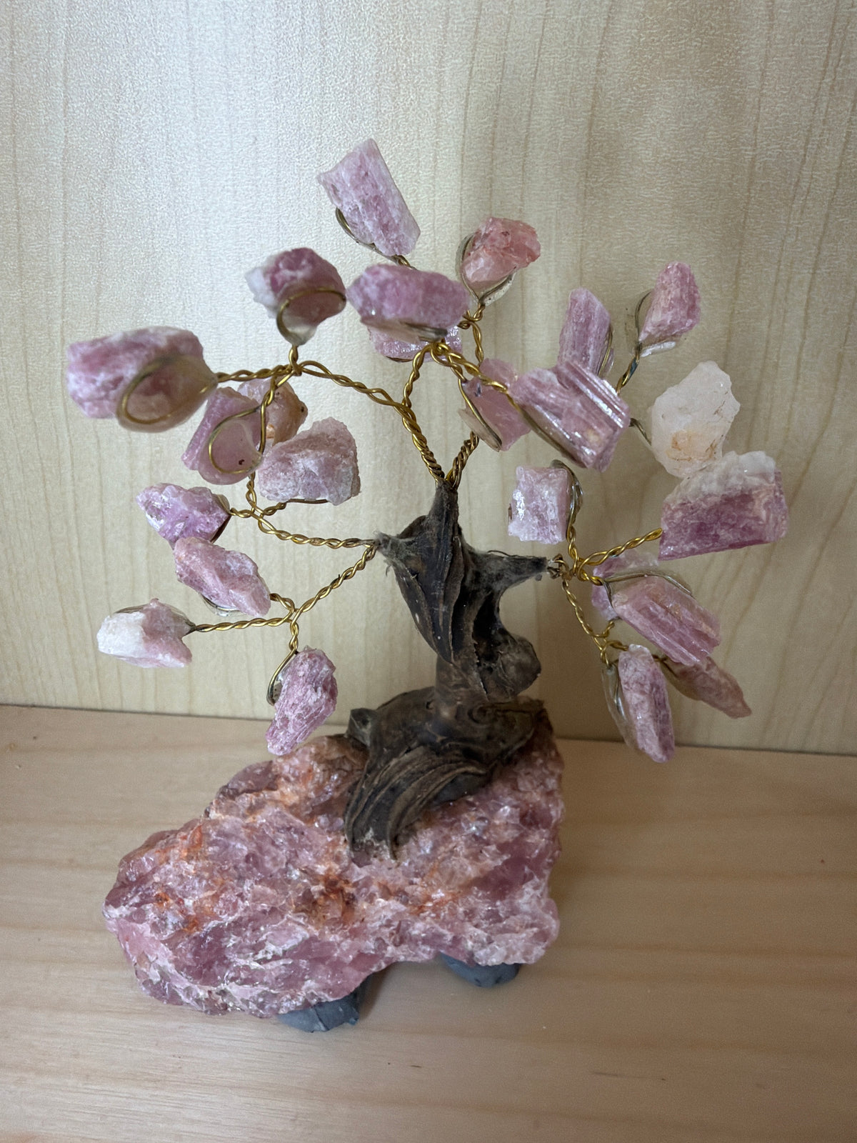 Small Crystal Trees with Cluster Base