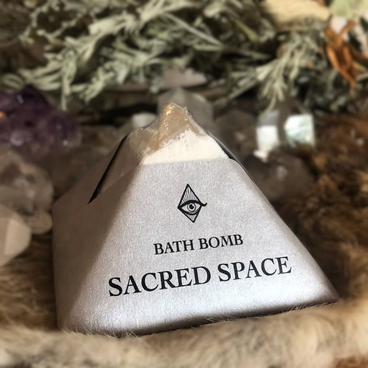 Bomba de baño de espacio sagrado