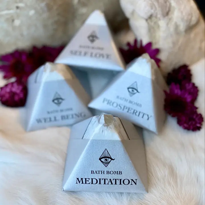 Bomba de baño para meditación