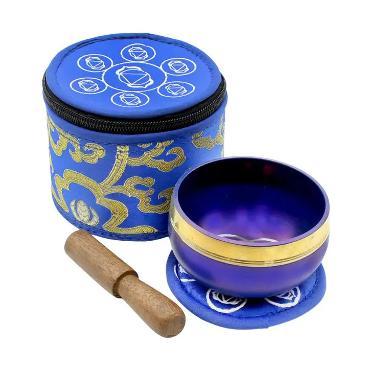 Small Singing Bowl - with Silk Case