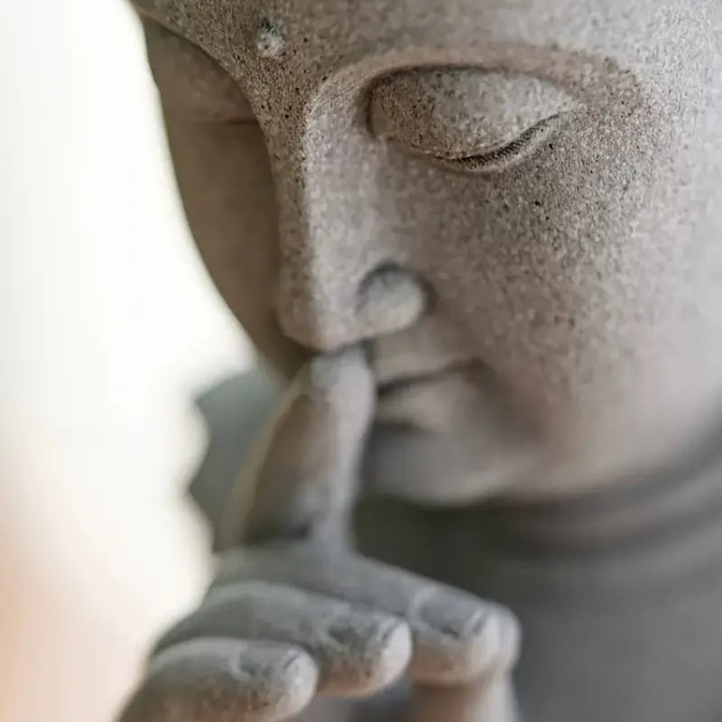 Estatua de Buda - "El silencio es oro"