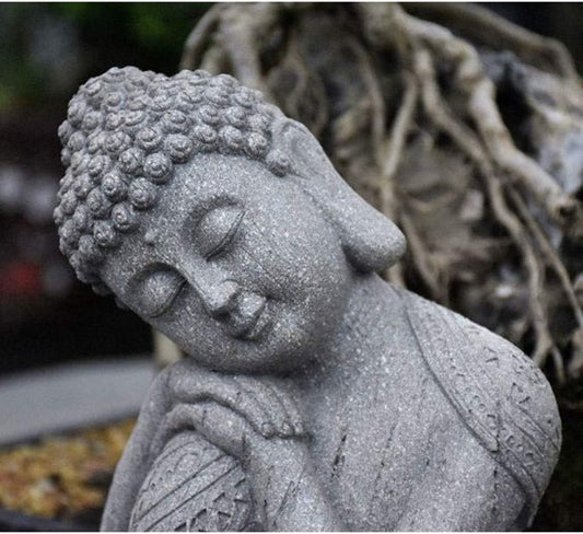Sitting Buddha Resin Statue
