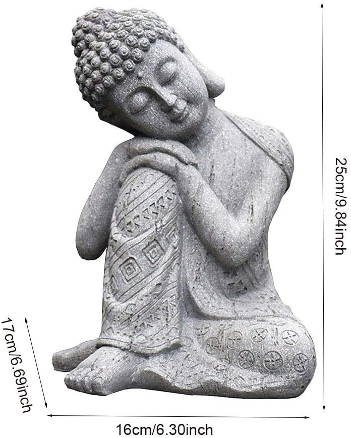 Sitting Buddha Resin Statue