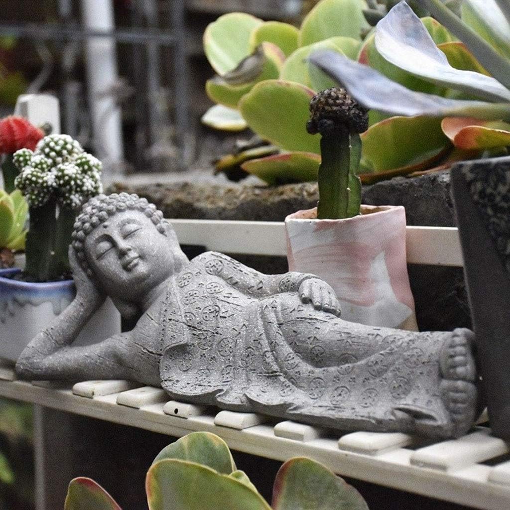 Reclining Buddha Resin Statue