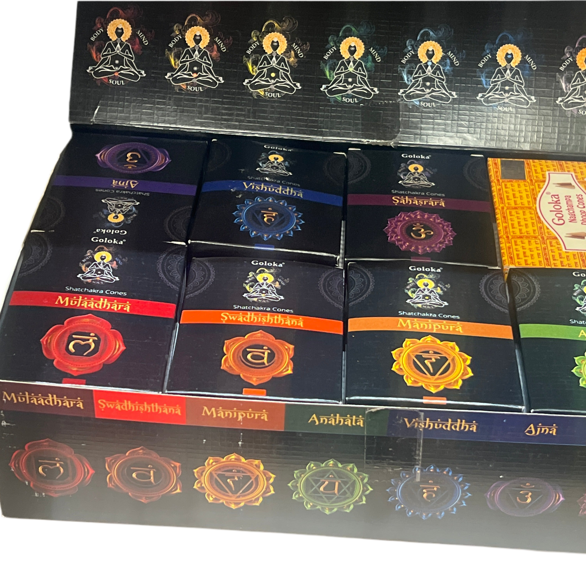 Goloka Shatchakra Cones