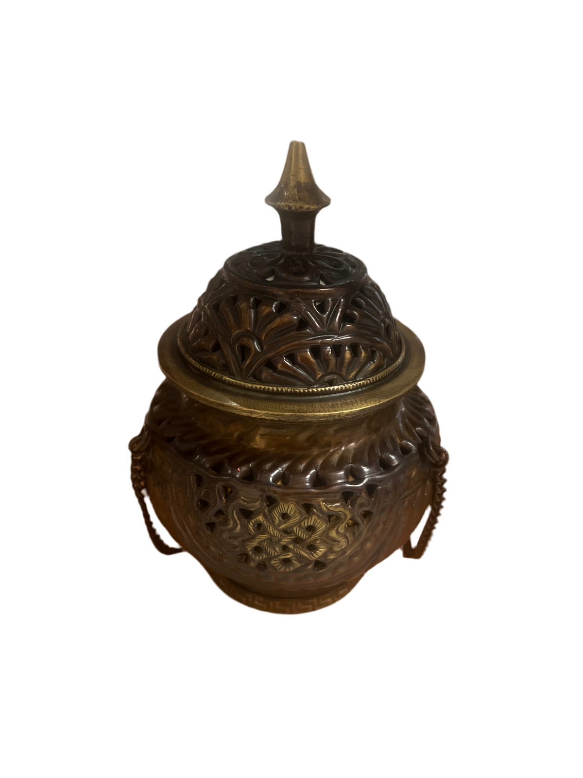 BBR151 - Tibetan Hanging Senser Burner Antique