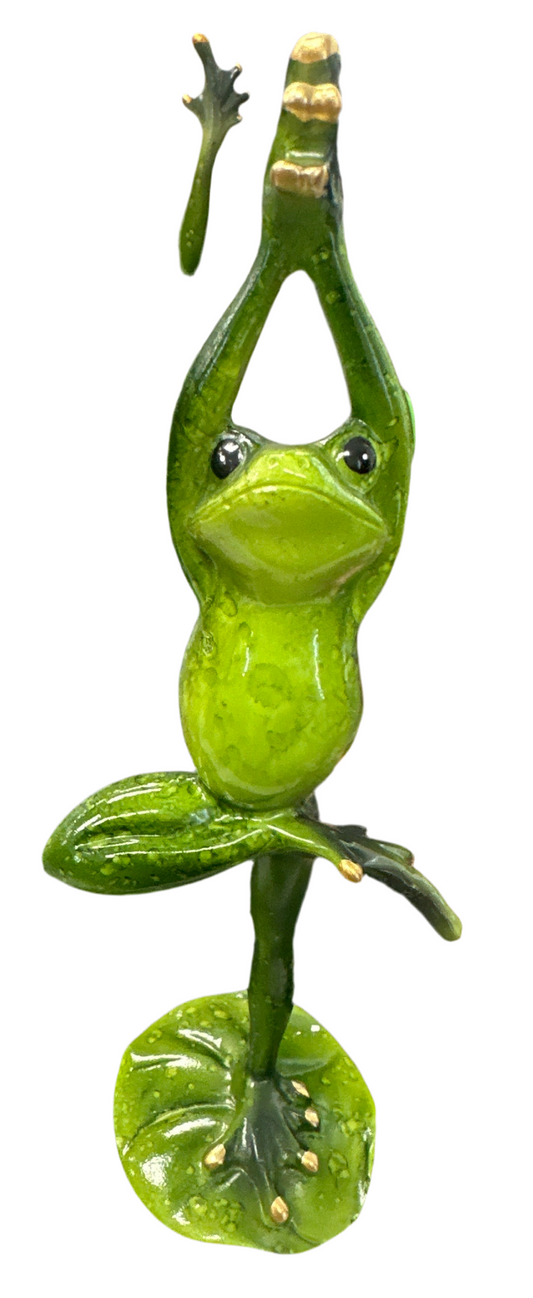 Yoga Pose Frog Scolpture