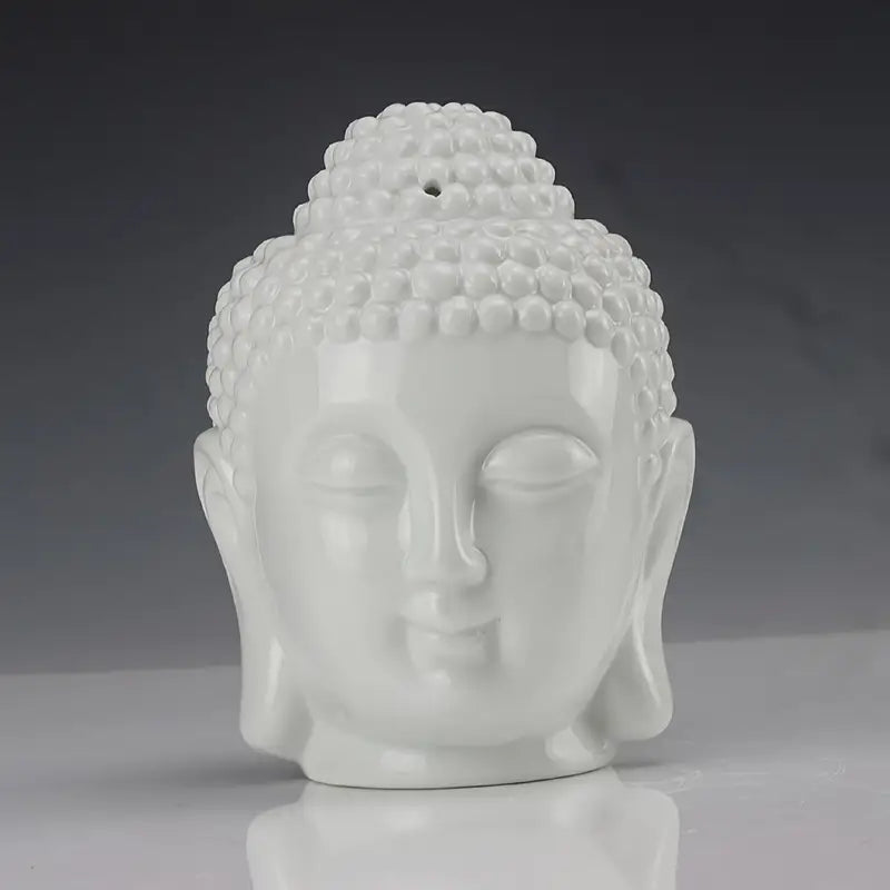 Ceramic Buddha Head Oil Burner