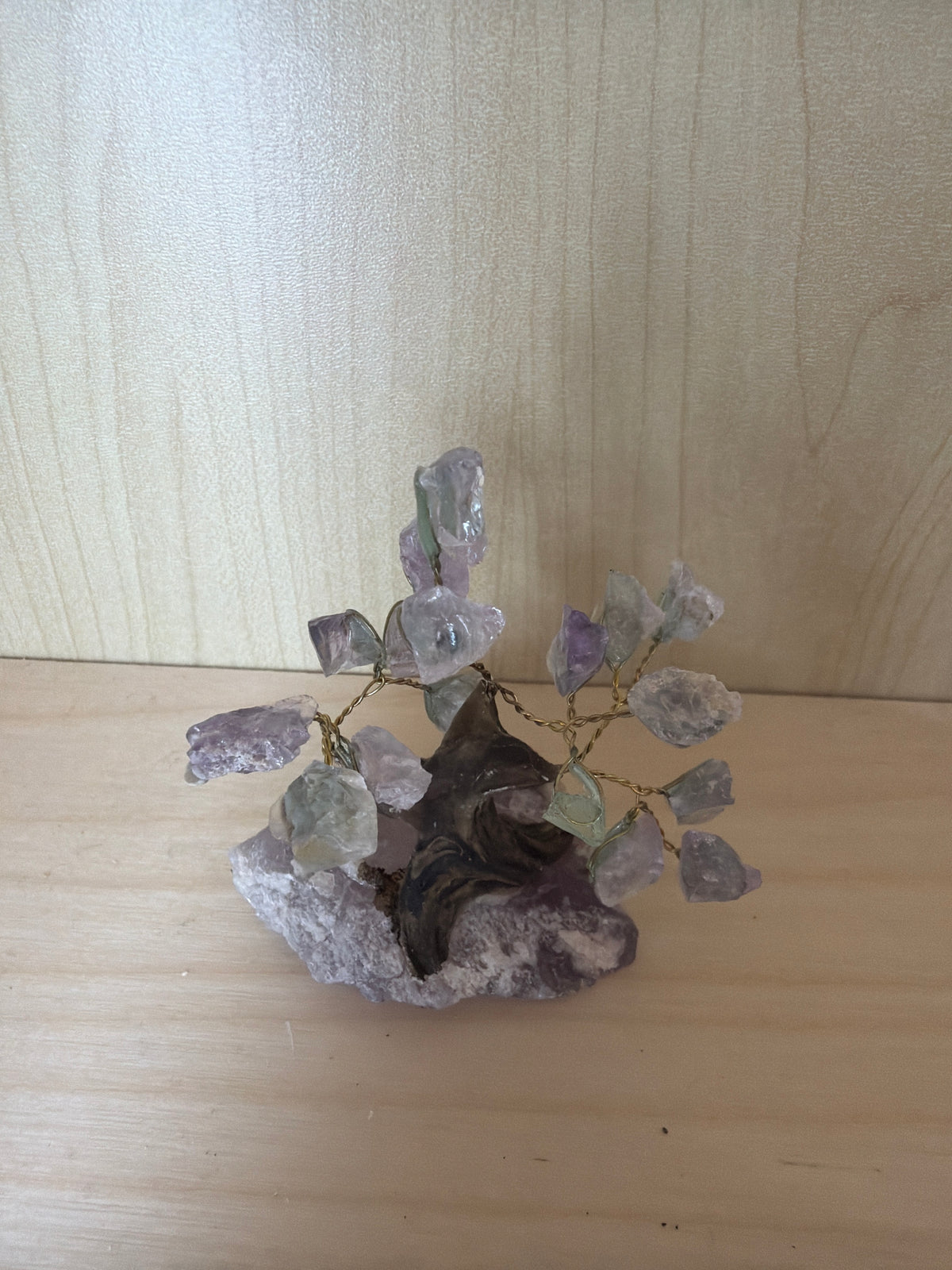 Miniárboles de chakras de cristal
