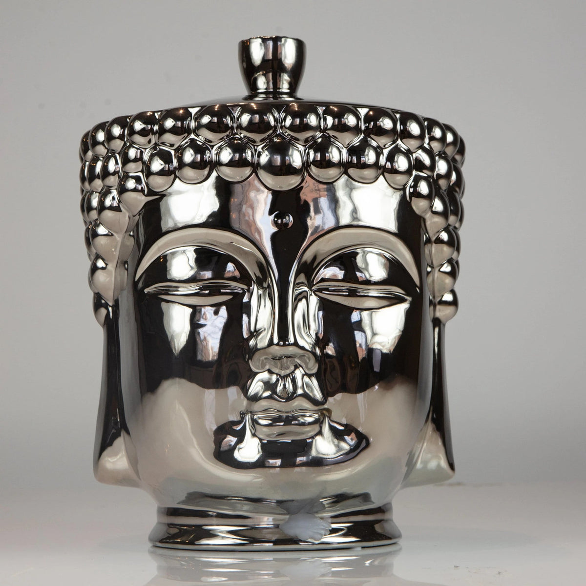 Vela Buda Grande dorada | Colección Buda Grande: Almizcle de marfil