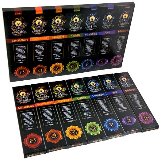 7-Chakra Gift Pack Incense