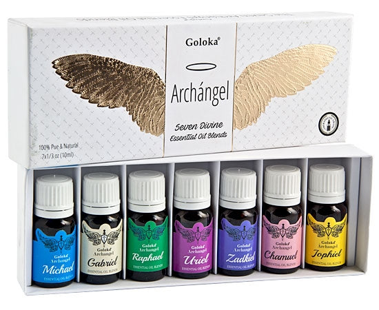 Goloka Seven Archangels Essential Oil Gift Set