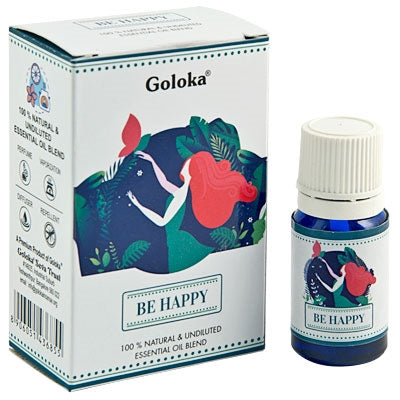 Goloka Be Happy Essential Oil Blends