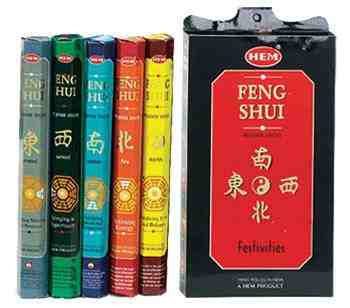 Hem Feng Shui Gift Pack Incense 20 Sticks (5 Packs Per Box)