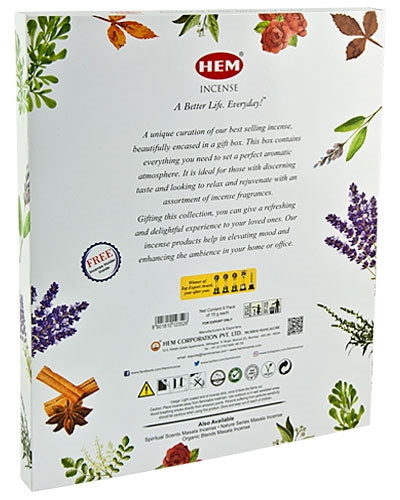 Hem Universal Masala Gift Pack Incense 15 Gram (6 Packs Per Box)