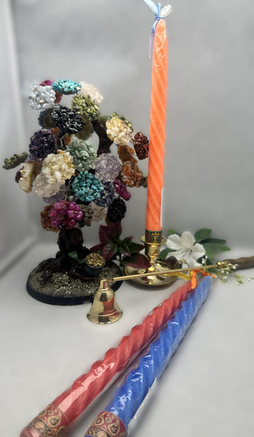 Auroshikha 10 Inch Spiral Candles