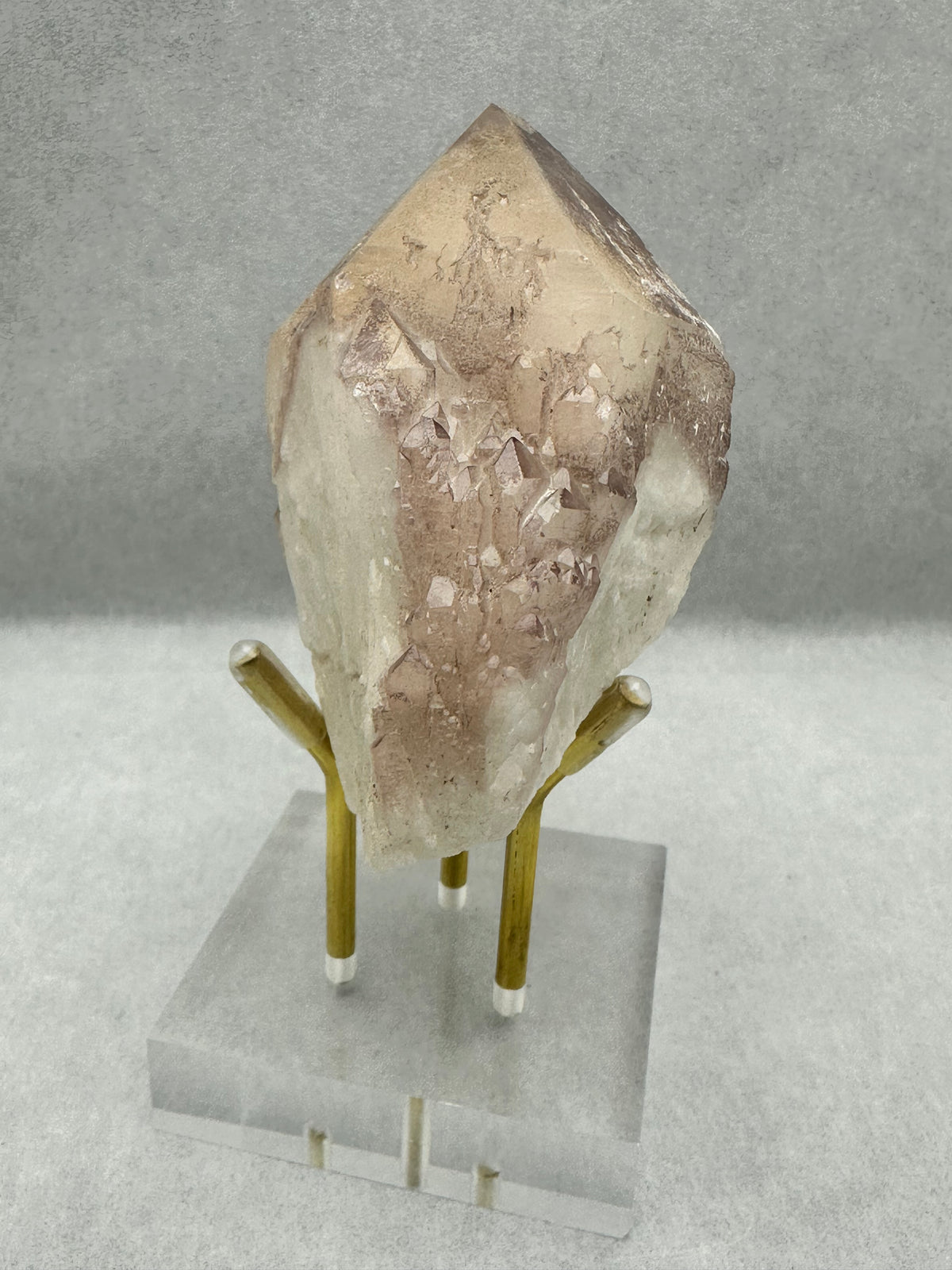 Cristal de cuarzo de litio de doble terminación