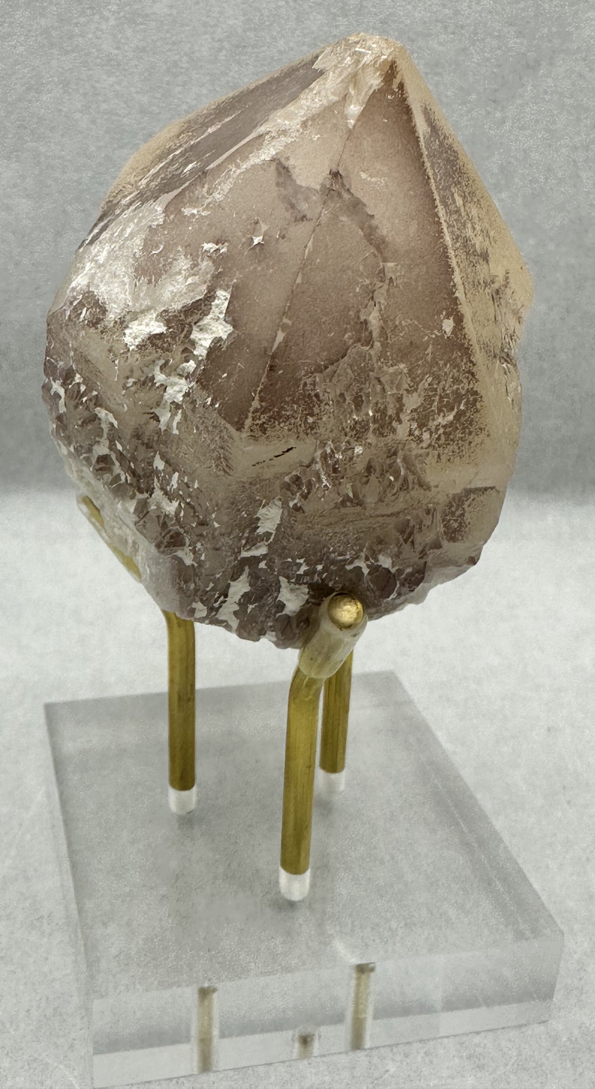 Cristal de cuarzo de litio de doble terminación