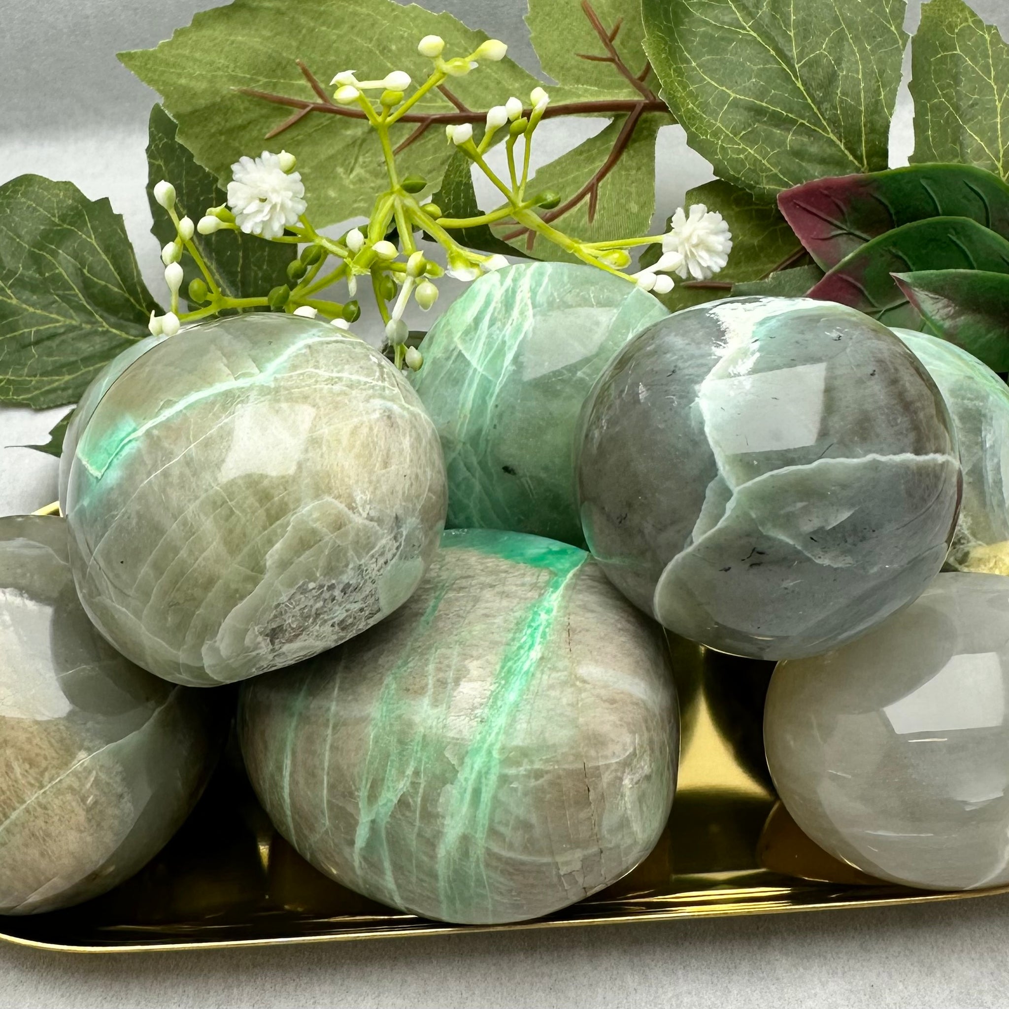 Polished Garmerite Stones