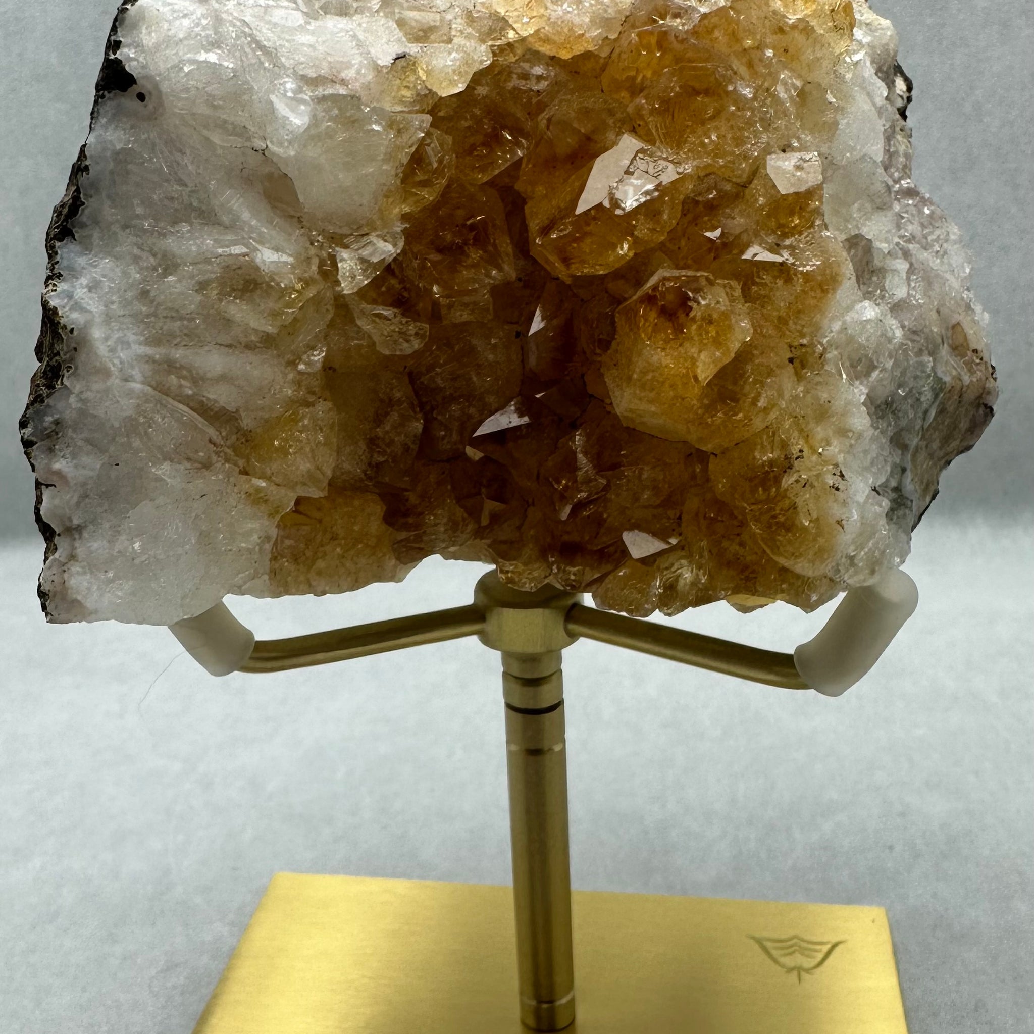 Raw Citrine Cluster - 100% Natural