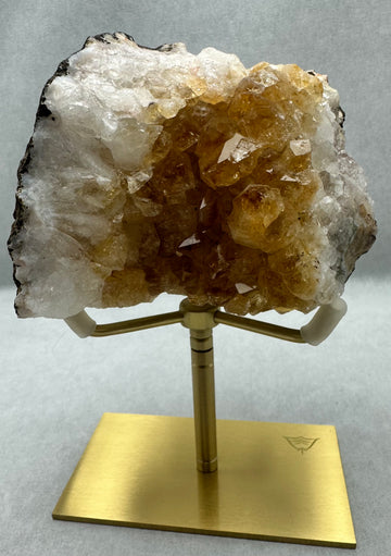 Raw Citrine Cluster - 100% Natural