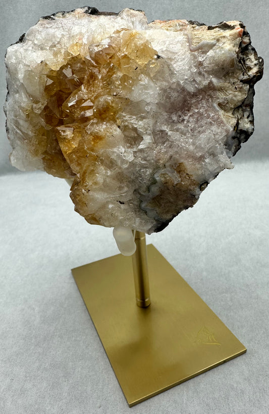 Raw Citrine Cluster - 100% Natural