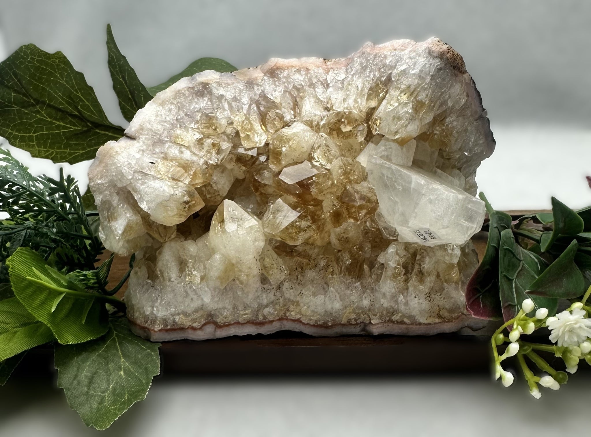 Raw Citrine Cluster - 100% Natural