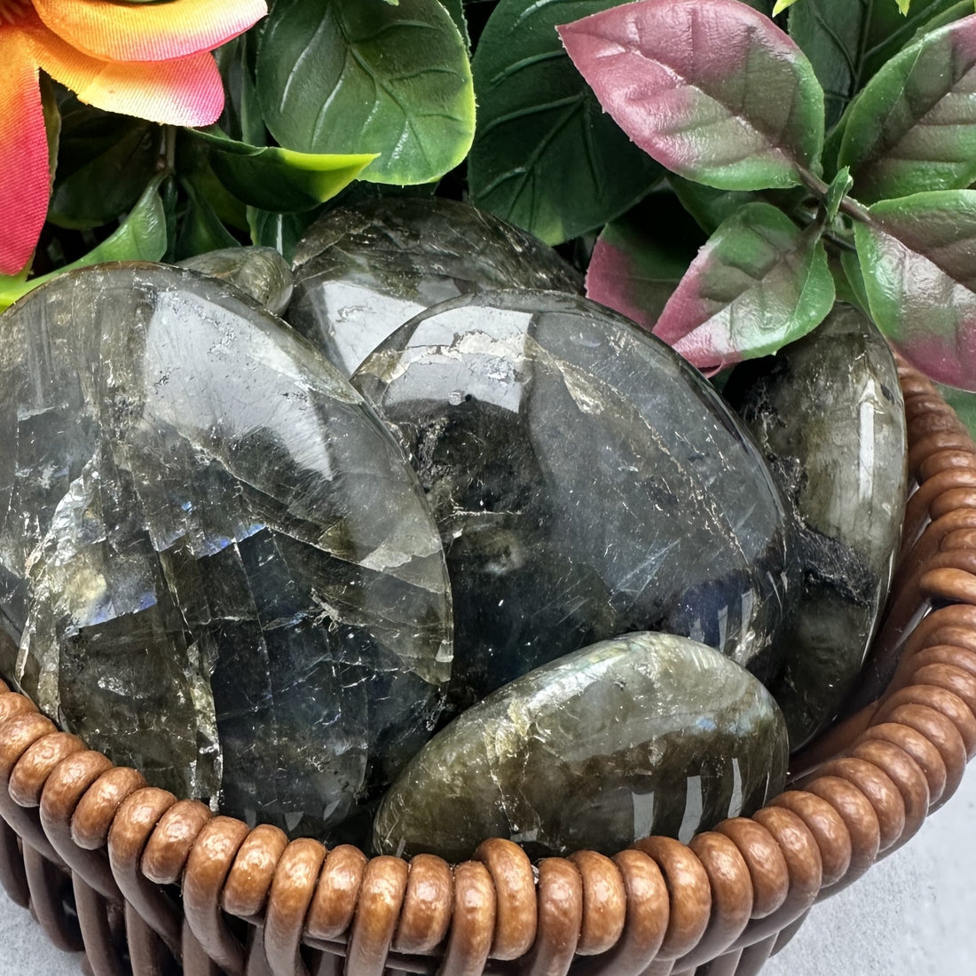 Spectrolite Palm Stone