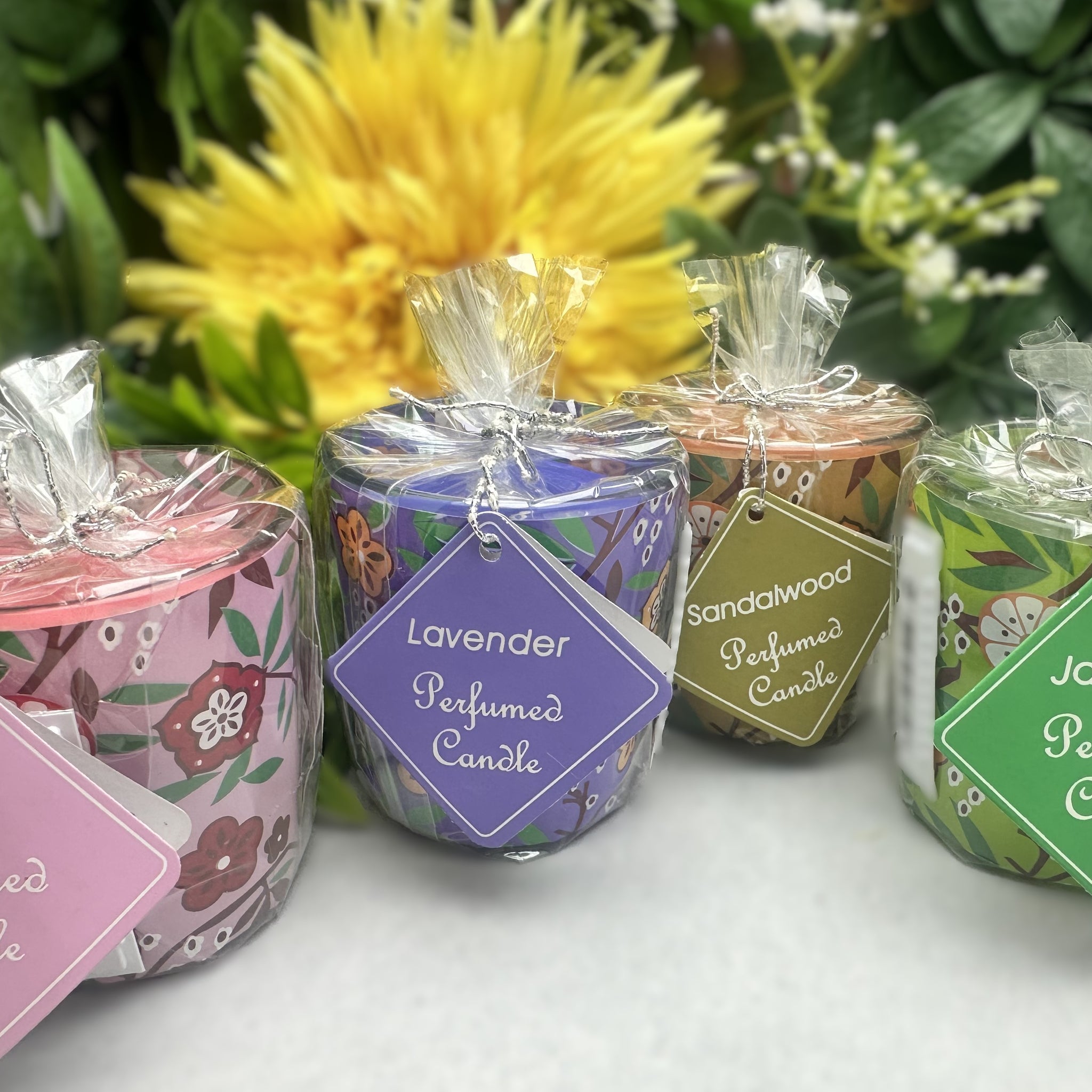 Auroshikha Festive Glass Candles