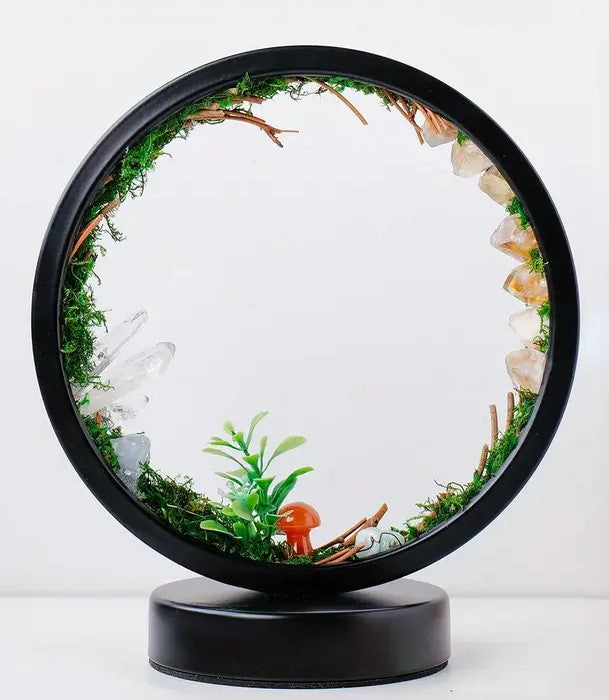 LED Natural Quartz Forest Nightlight