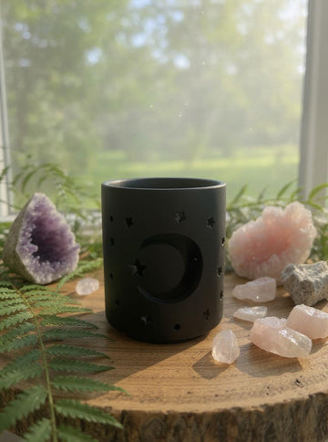 Mystical Moon Tealight Candle Holder