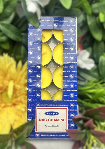Satya Nag Champa Tealight Candles