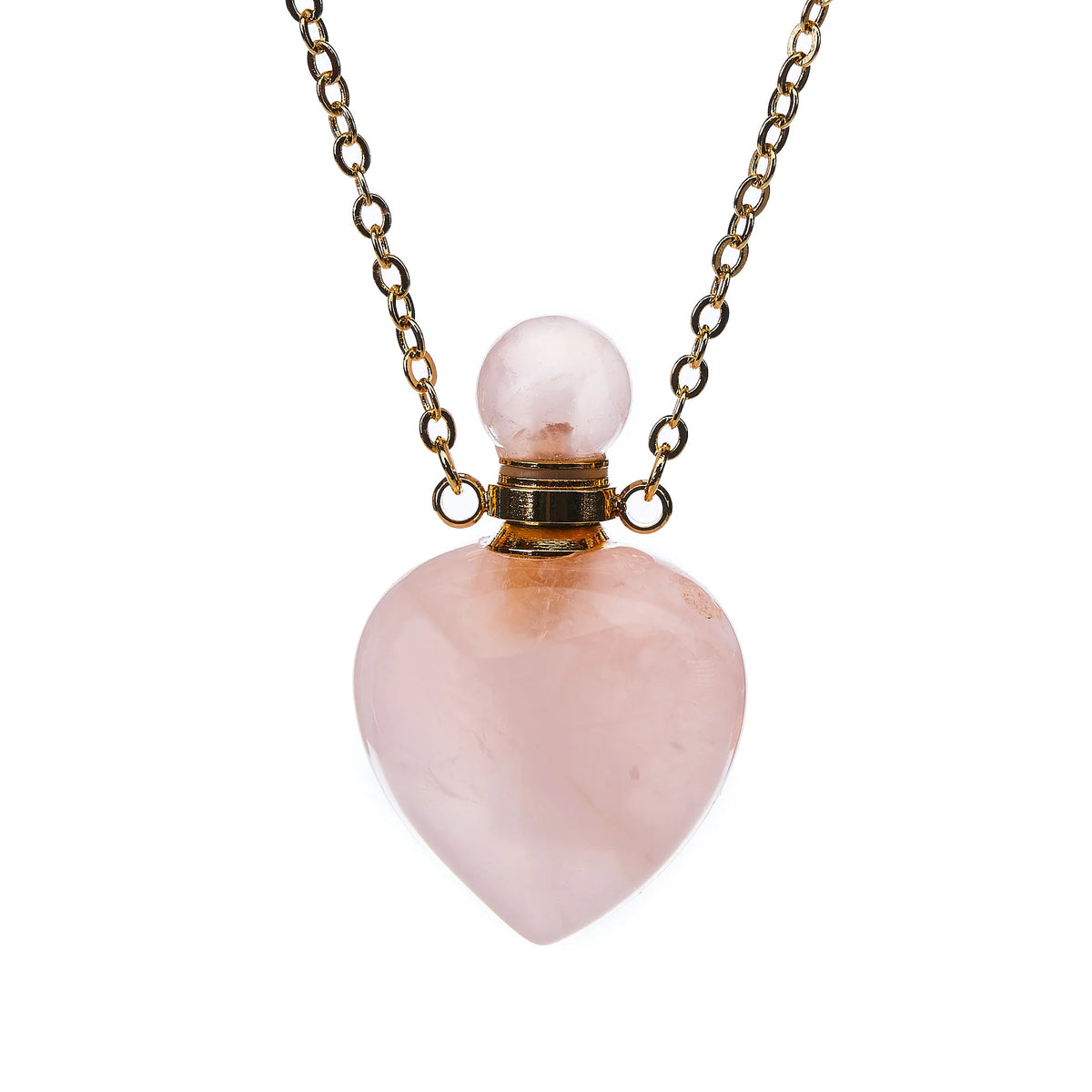 Conjuntos de collares y botellas de cristal para aromaterapia
