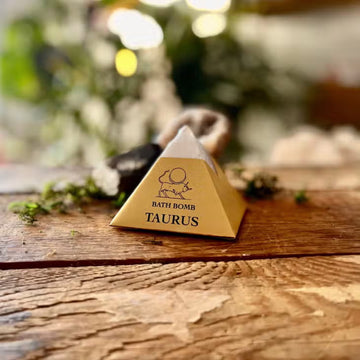 Taurus Bath Bomb With Hidden Crystal