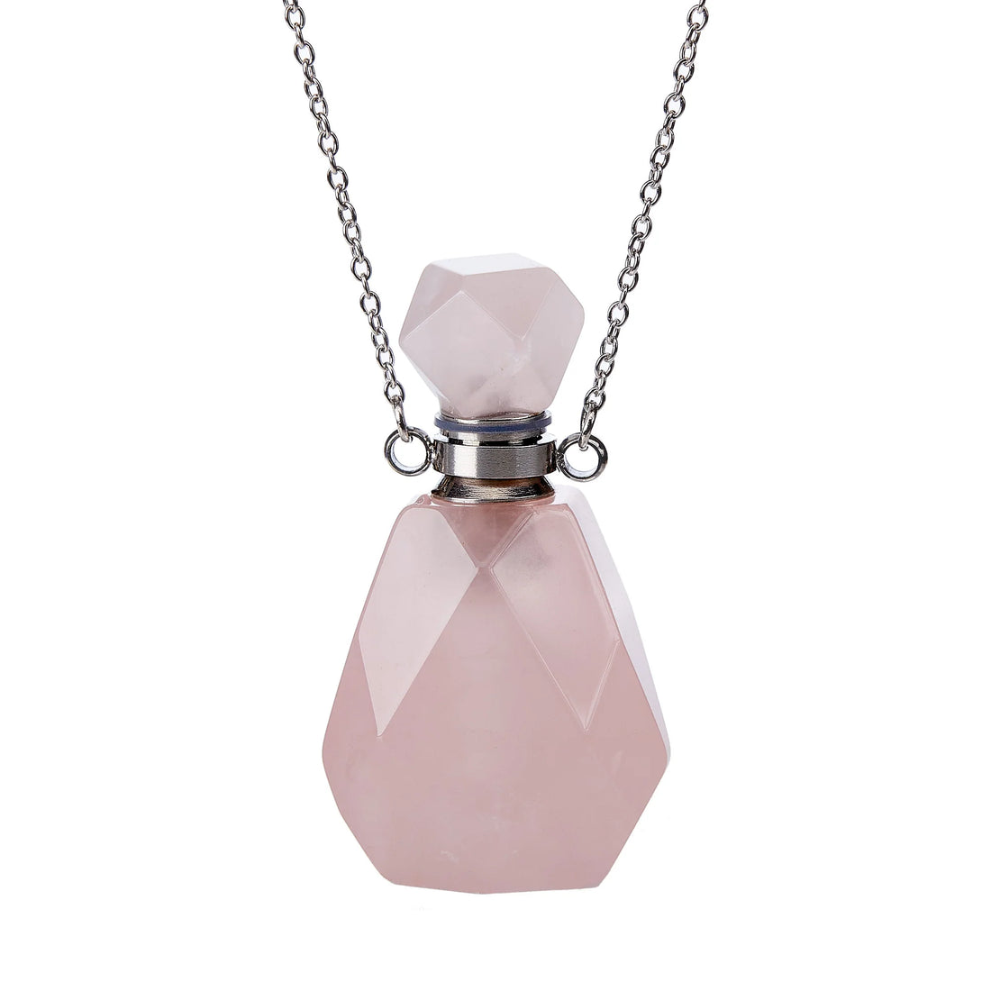 Crystal Aromatherapy Necklace Bottle