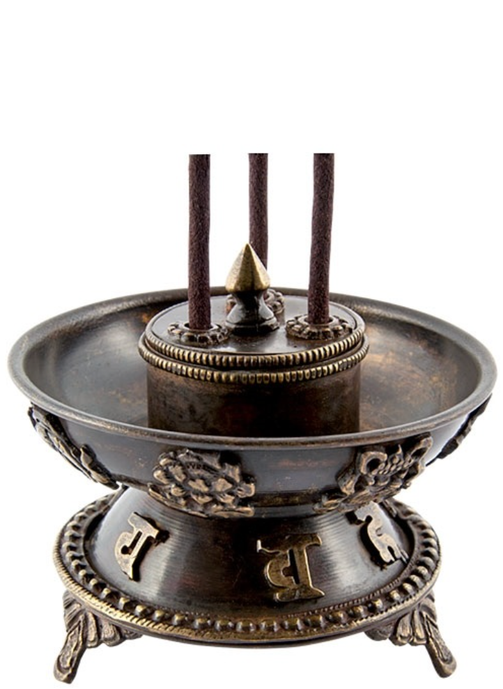 Three Leg Tibetan Incense Burner