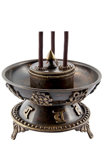 Three Leg Tibetan Incense Burner