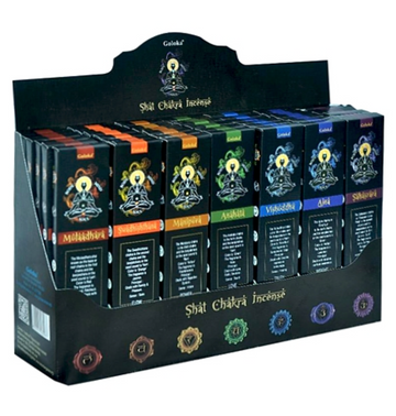 Goloka Seven Chakra Incense - 15 Gram
