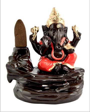 Ganesh Backflow Incense Burner