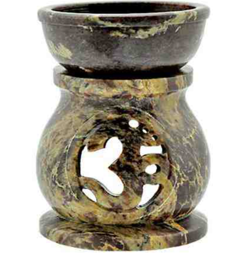 Om Soapstone Aroma Lamp