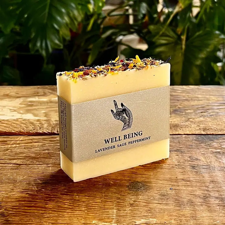 Jabón de leche de cabra para el bienestar