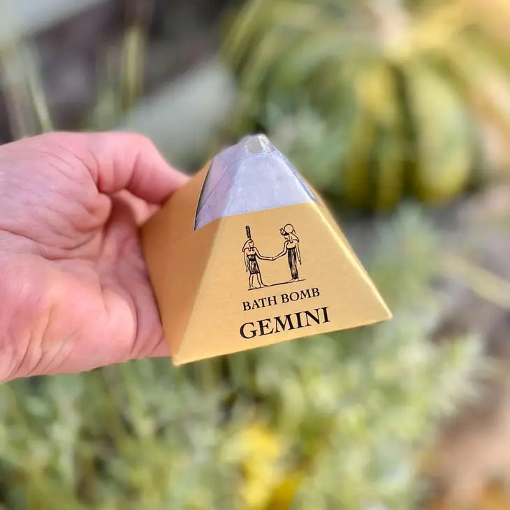 Bomba de baño Gemini con cristal oculto