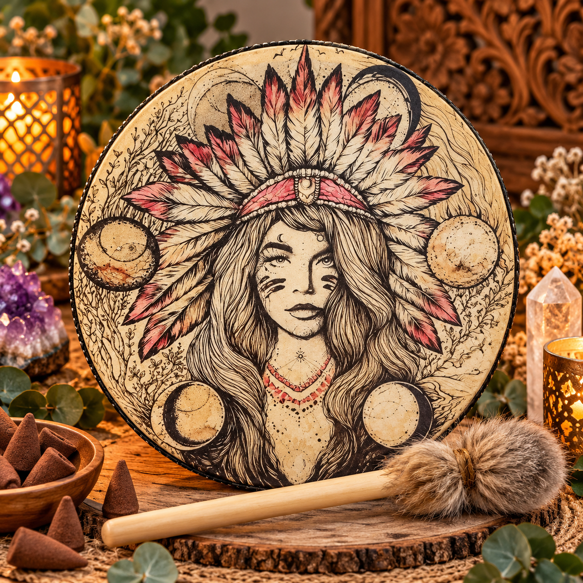 Mystic Drums With Mallet
