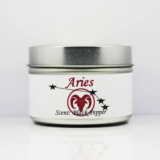 Astrological Soy Wax Tin Candles