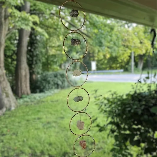 7 Chakra Gemstone Wall Decor