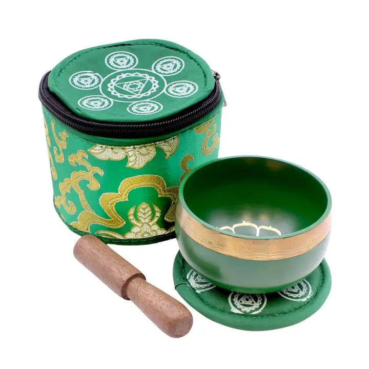 Small Singing Bowl - with Silk Case